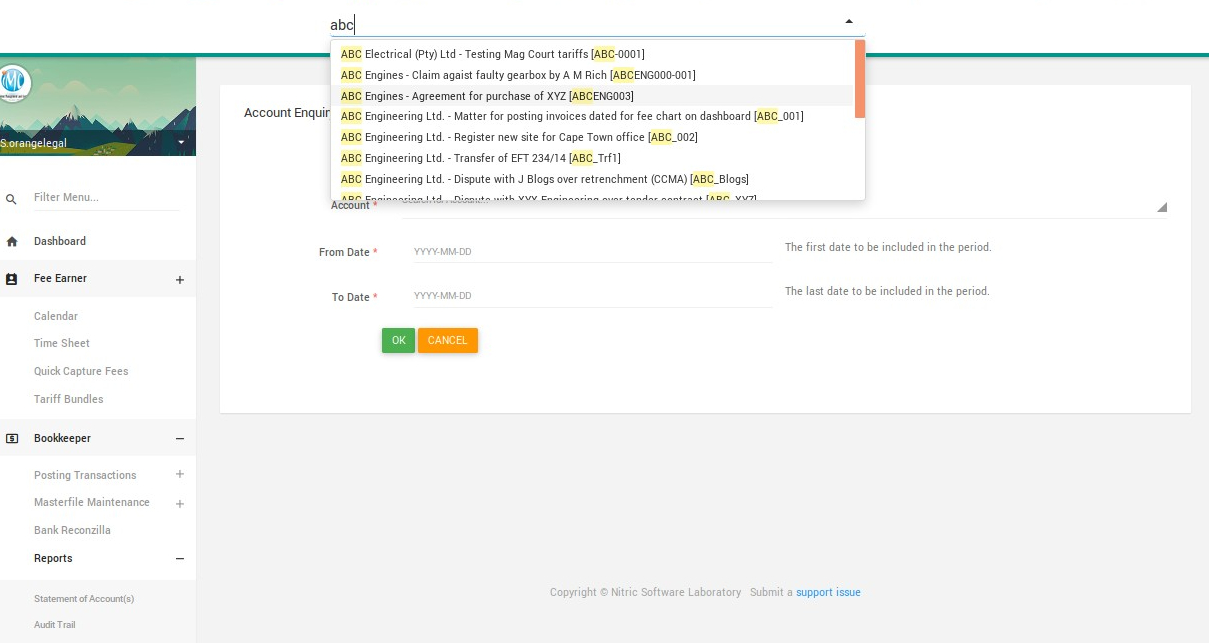 LawPracticeZA screenshot